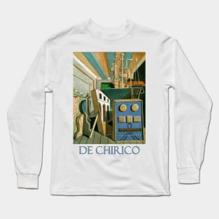 Metaphysical Interior with Biscuits (1916) by Giorgio de Chirico Long Sleeve T-Shirt